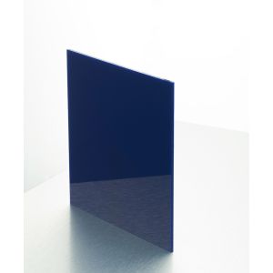 5mm Dark Blue Acrylic Sample 150 X 150mm