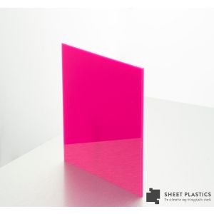 5mm Pink Acrylic Sample 150 X 150mm