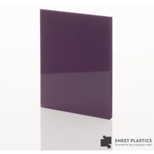 2.5mm Aubergine Interior PVC Cladding Sample