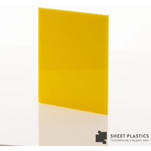 2.5mm Yellow Interior PVC Cladding Sample