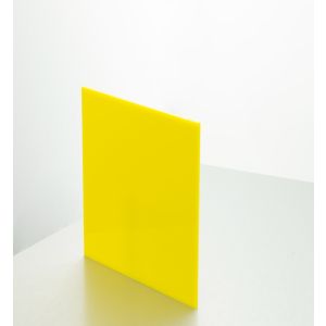 5mm Yellow Acrylic Sample 150 X 150mm